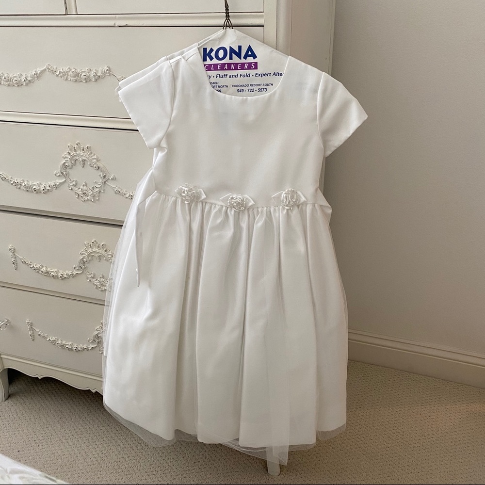 Sylvia White Flower Girl Dresses (2 Available!!)